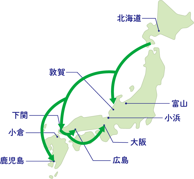 こんぶロードMAP